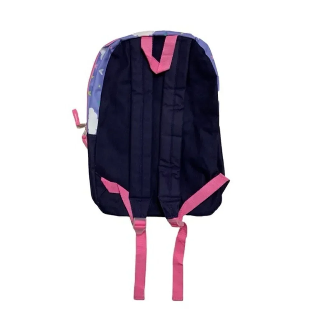 Trailmaker Girls' Rainbow Backpack Adjustable Padded Straps Purple Blue …